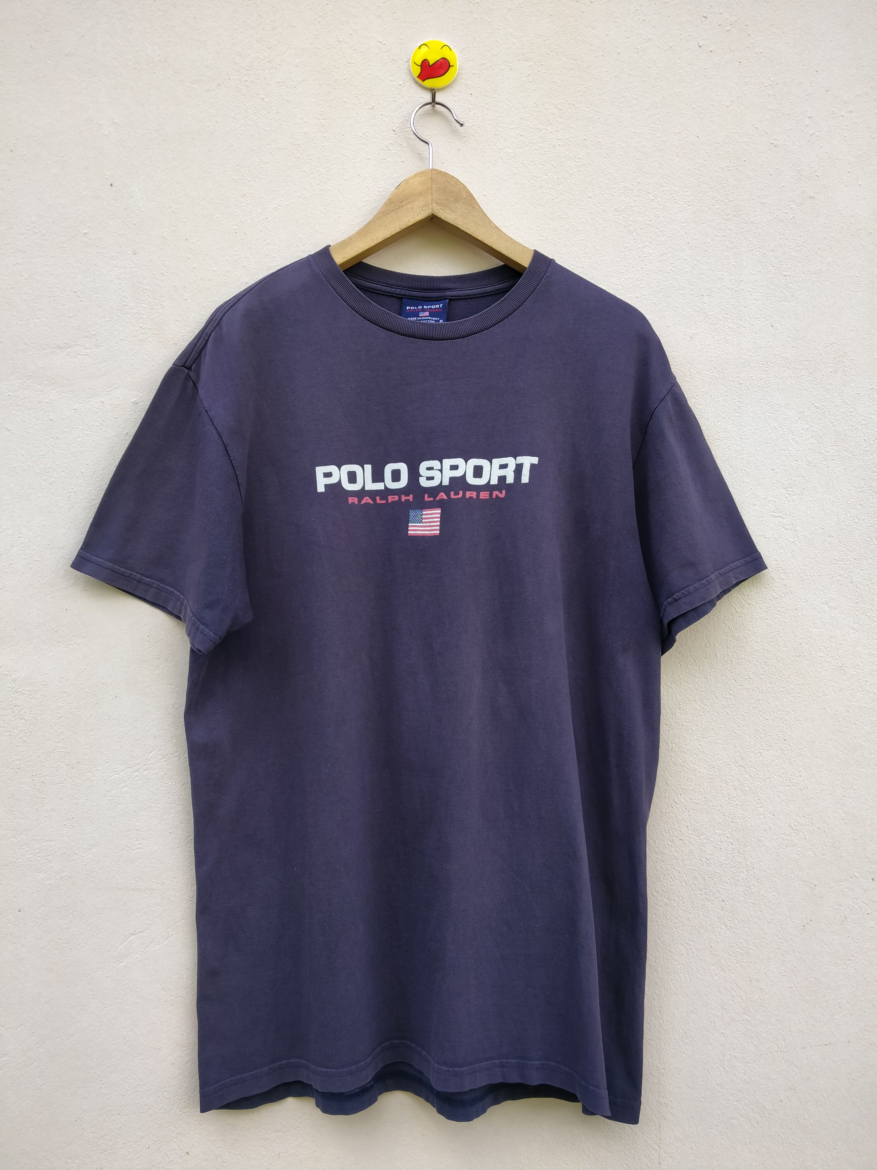 Polo Ralph Lauren Vintage Polo Sport Ralph Lauren SpellOut Tee Size US L / EU 52-54 / 3 - 1 Thumbnail