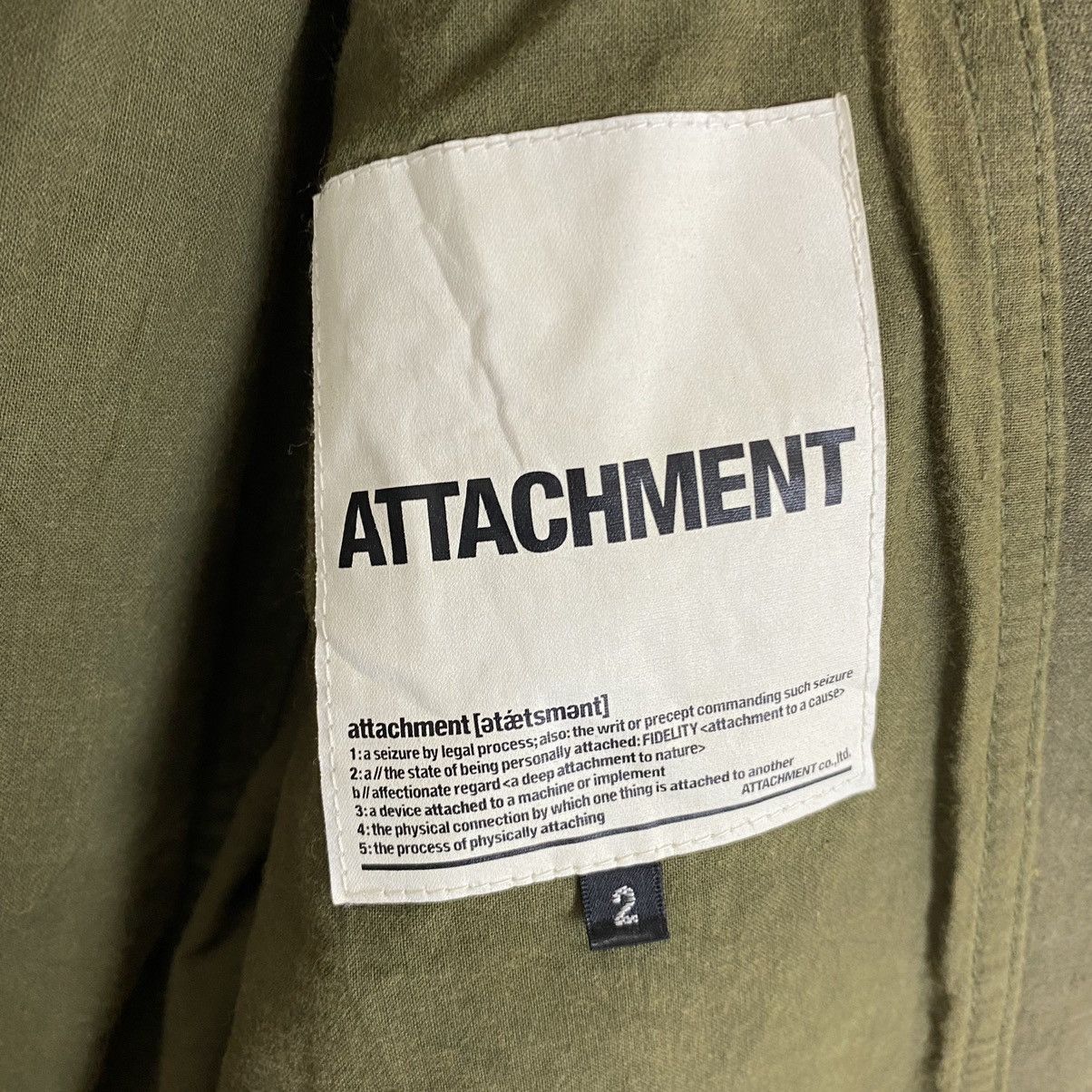 Attachment ✨Attachment military style jacket Size US S / EU 44-46 / 1 - 11 Thumbnail