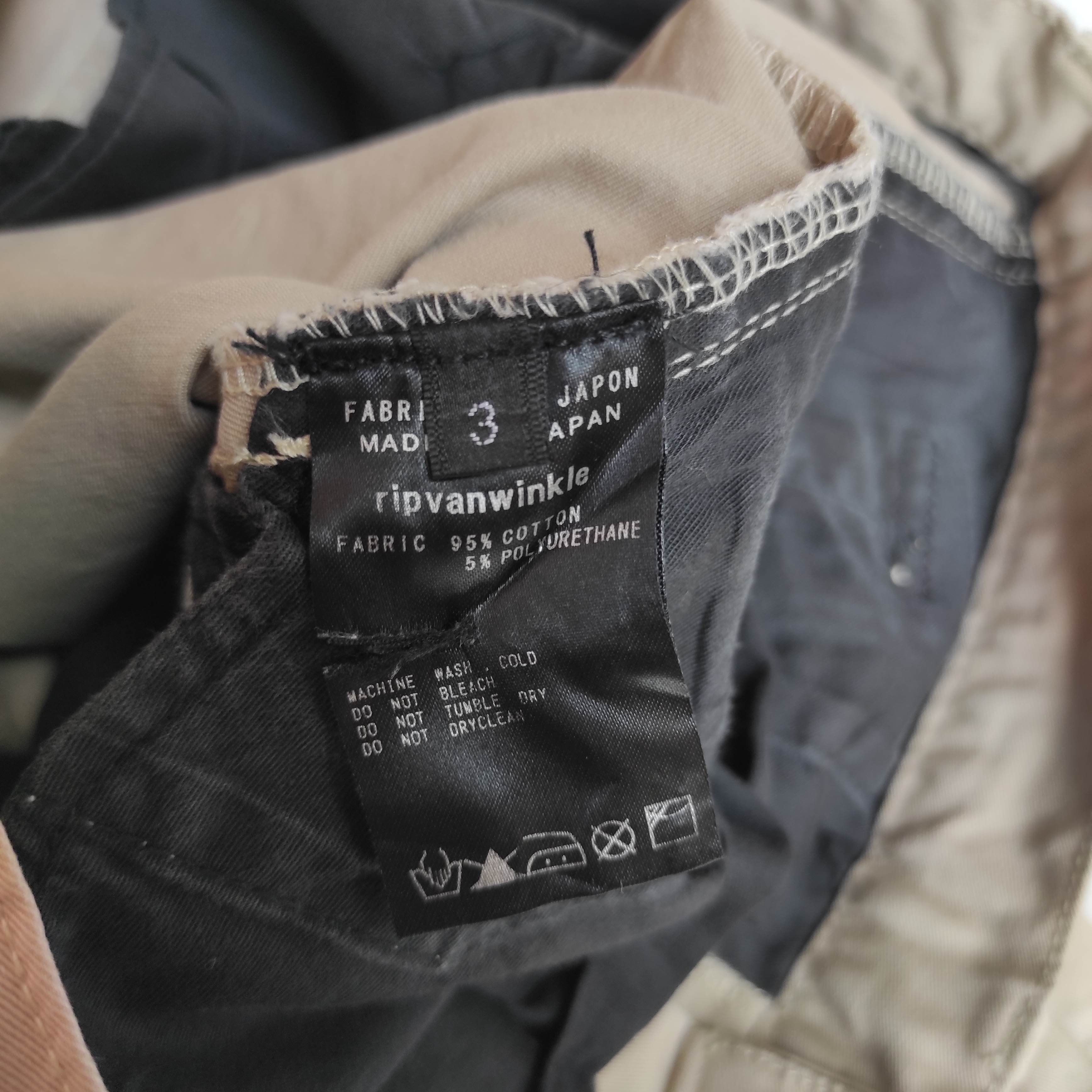 RIPVANWINKLE Made In Japan Rip Van Winkle Bikers Zipper Trousers Pants Size US 30 / EU 46 - 8 Thumbnail
