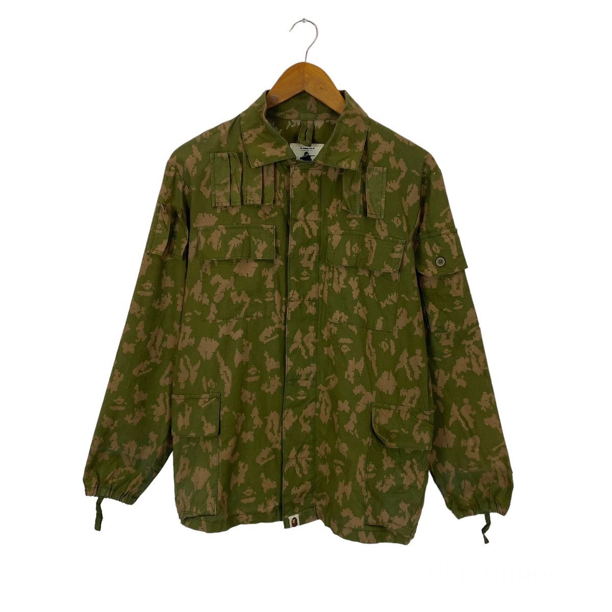 Bape Digital Camo Military Jacket Size US S / EU 44-46 / 1 - 1 Thumbnail