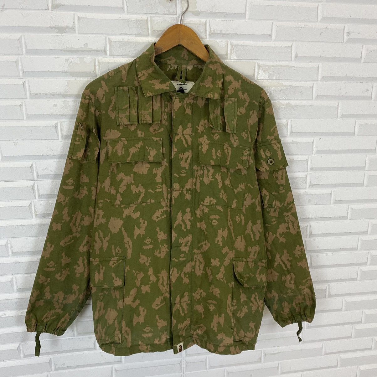 Bape Digital Camo Military Jacket Size US S / EU 44-46 / 1 - 3 Thumbnail