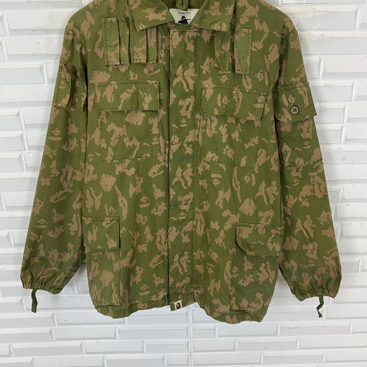 Bape Digital Camo Military Jacket Size US S / EU 44-46 / 1 - 6 Thumbnail