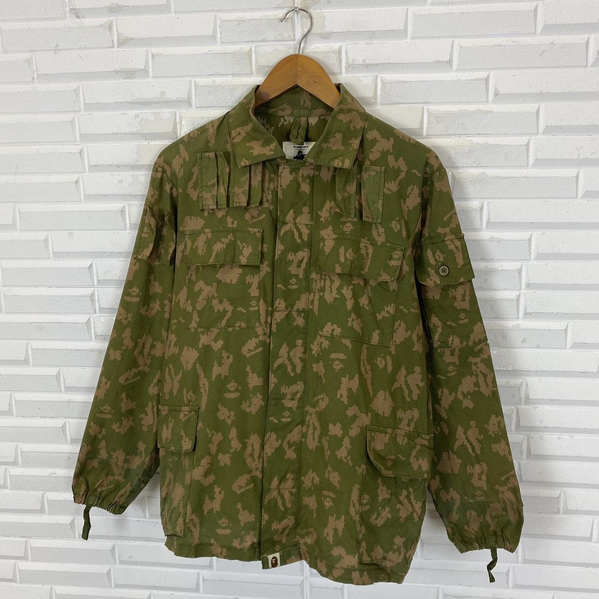 Bape Digital Camo Military Jacket Size US S / EU 44-46 / 1 - 4 Thumbnail