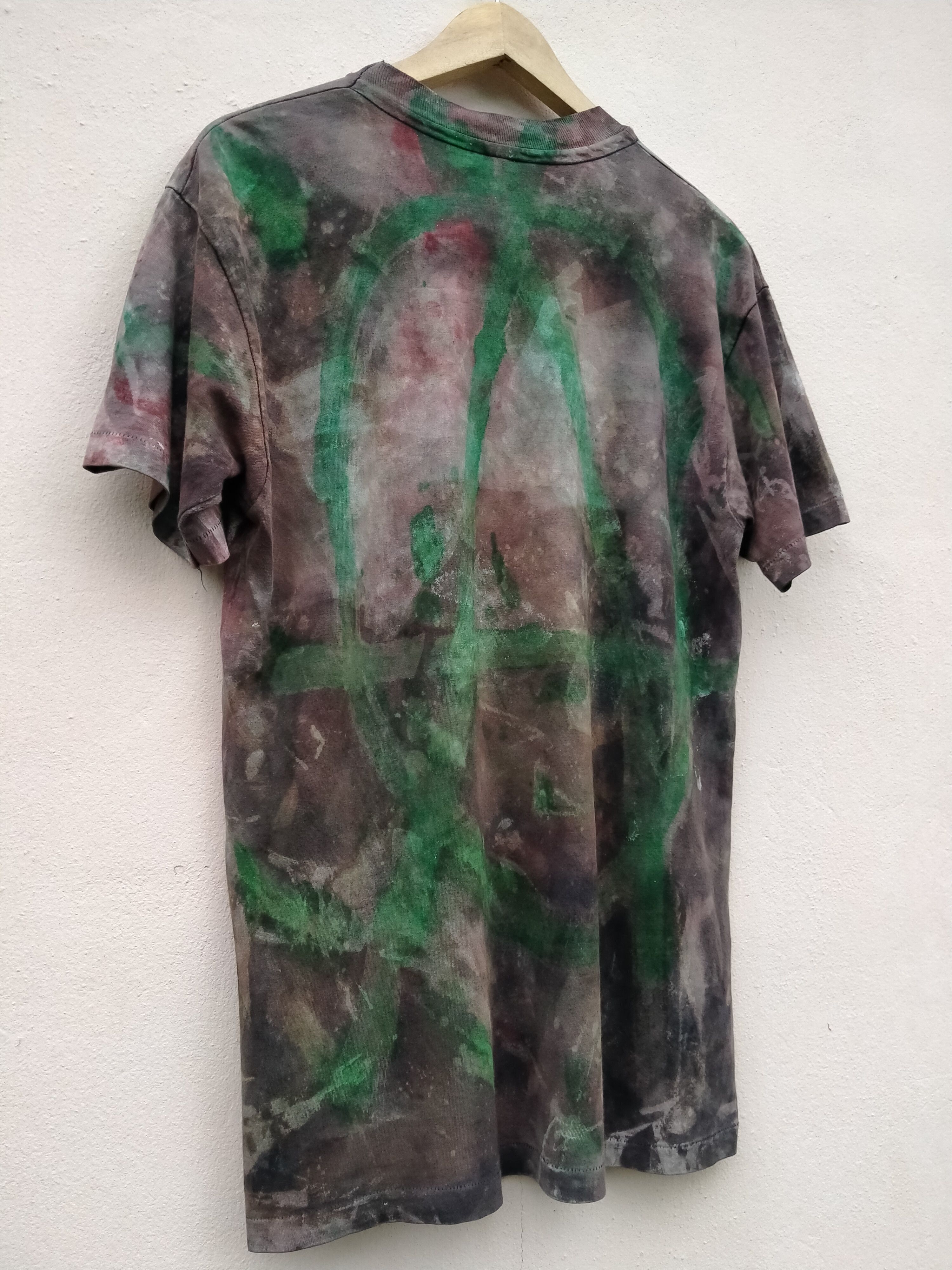 Band Tees Rare!! Vintage 90s Anarchy Abstract Logo Size US M / EU 48-50 / 2 - 10 Thumbnail
