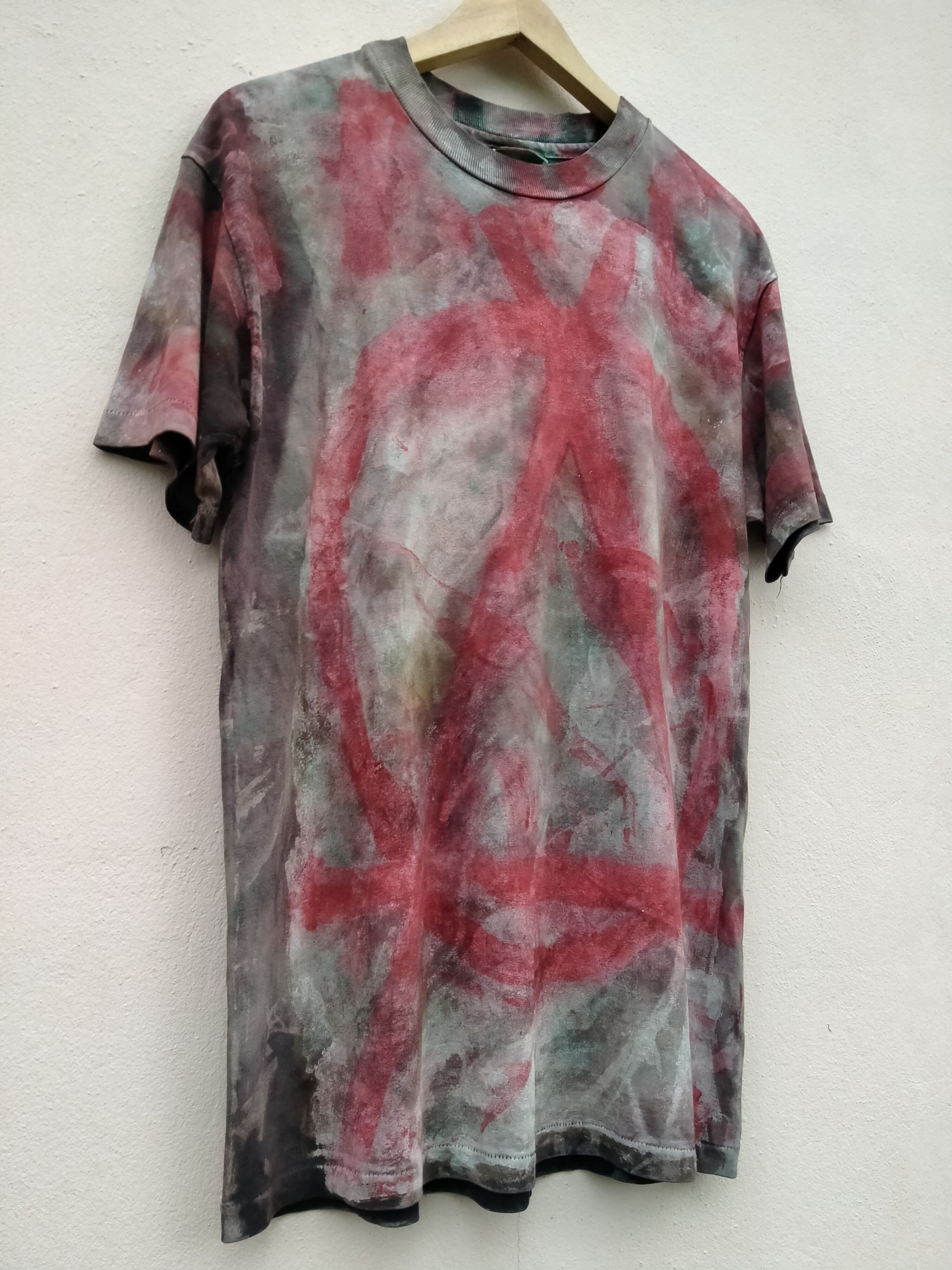 Band Tees Rare!! Vintage 90s Anarchy Abstract Logo Size US M / EU 48-50 / 2 - 9 Thumbnail