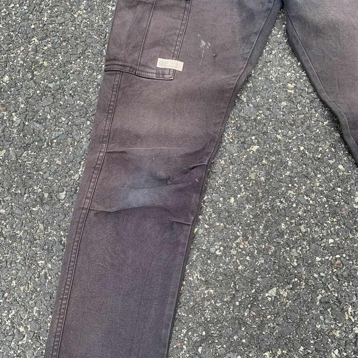 Japanese Brand Ultra Heavy Duty Utility Iz Frontier Cargo Faded Pants Size US 29 - 7 Thumbnail