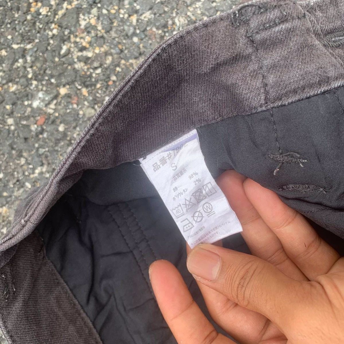 Japanese Brand Ultra Heavy Duty Utility Iz Frontier Cargo Faded Pants Size US 29 - 10 Thumbnail