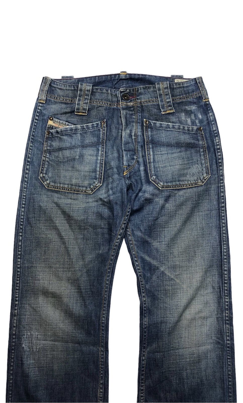 Designer × Diesel × Diesel Black Gold Diesel Moorix jeans Size US 31 - 3 Thumbnail