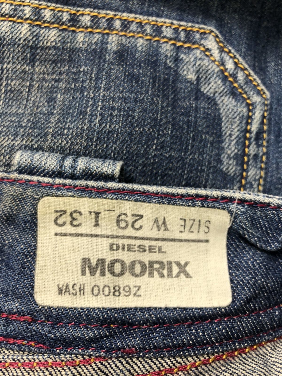Designer × Diesel × Diesel Black Gold Diesel Moorix jeans Size US 31 - 10 Thumbnail