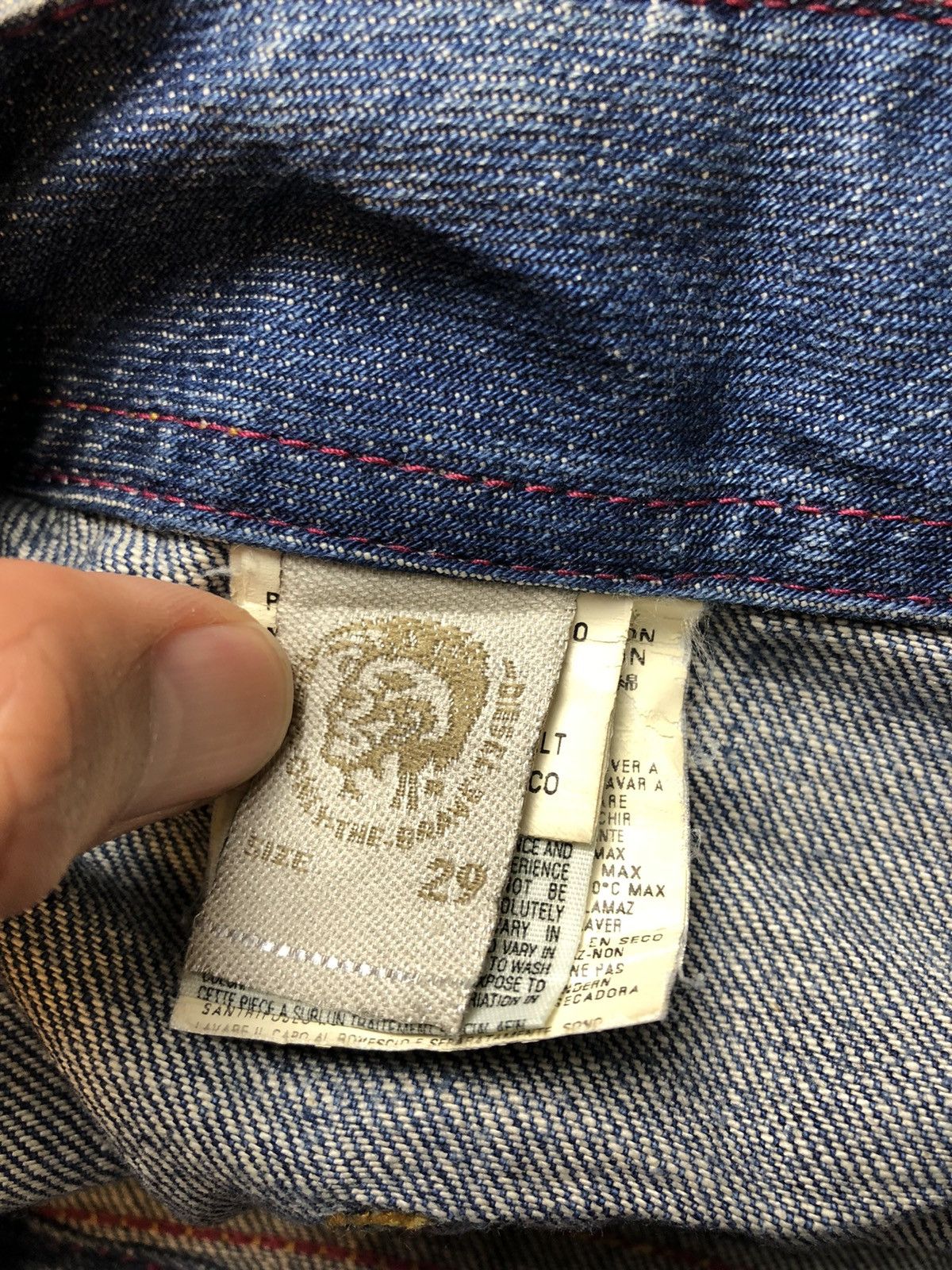 Designer × Diesel × Diesel Black Gold Diesel Moorix jeans Size US 31 - 12 Thumbnail