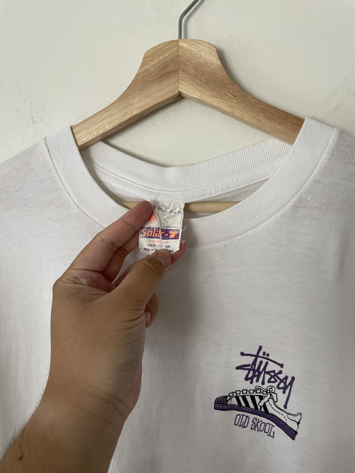 トップス OLD STUSSY DAMAGED OLD SKOOL TEE Y2K $_12.JPG?set_id=880000500F