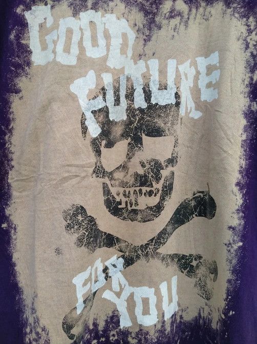 Beauty Beast Vintage Superlovers Skull Bone Good Future For You Size US L / EU 52-54 / 3 - 3 Thumbnail