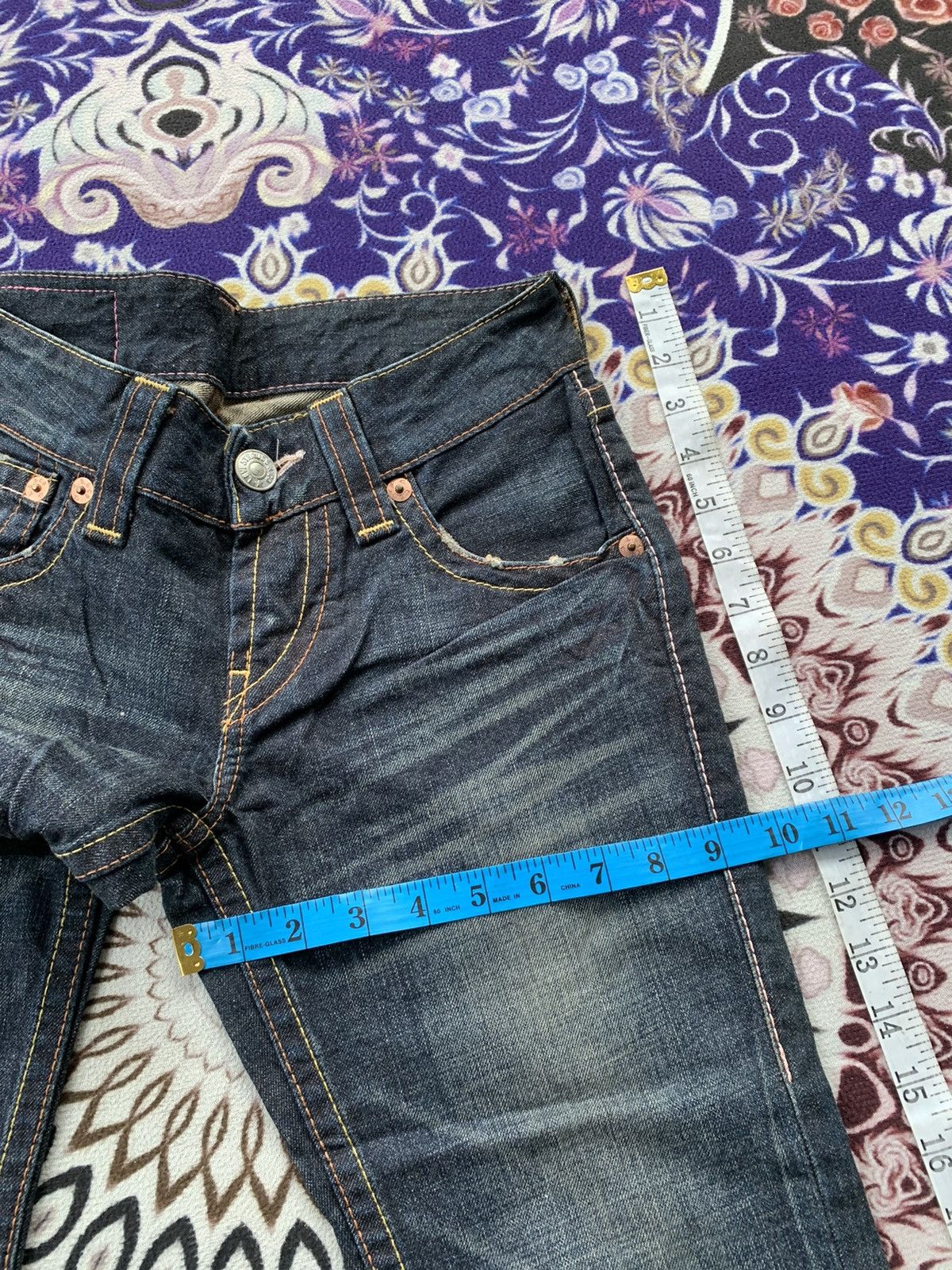 Levi's Levis Flare 906 Jeans Women Size 27" / US 4 / IT 40 - 15 Thumbnail