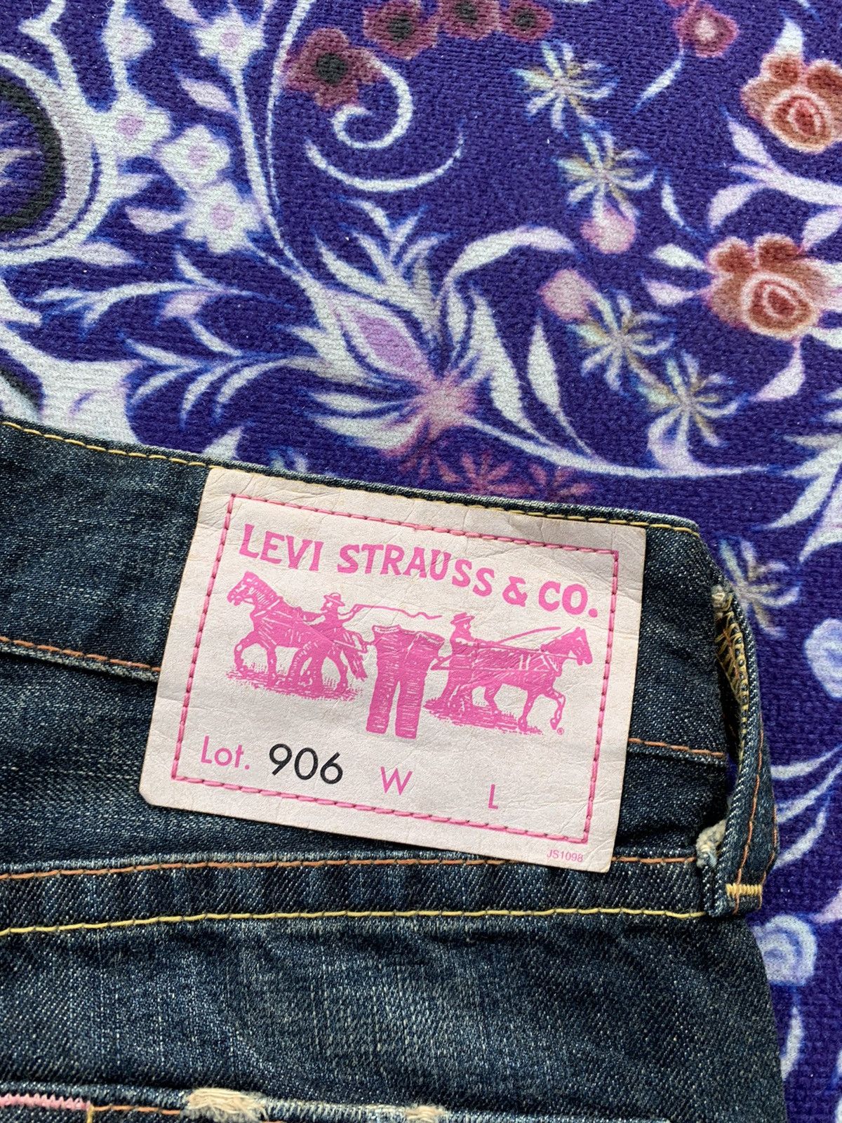 Levi's Levis Flare 906 Jeans Women Size 27" / US 4 / IT 40 - 13 Thumbnail