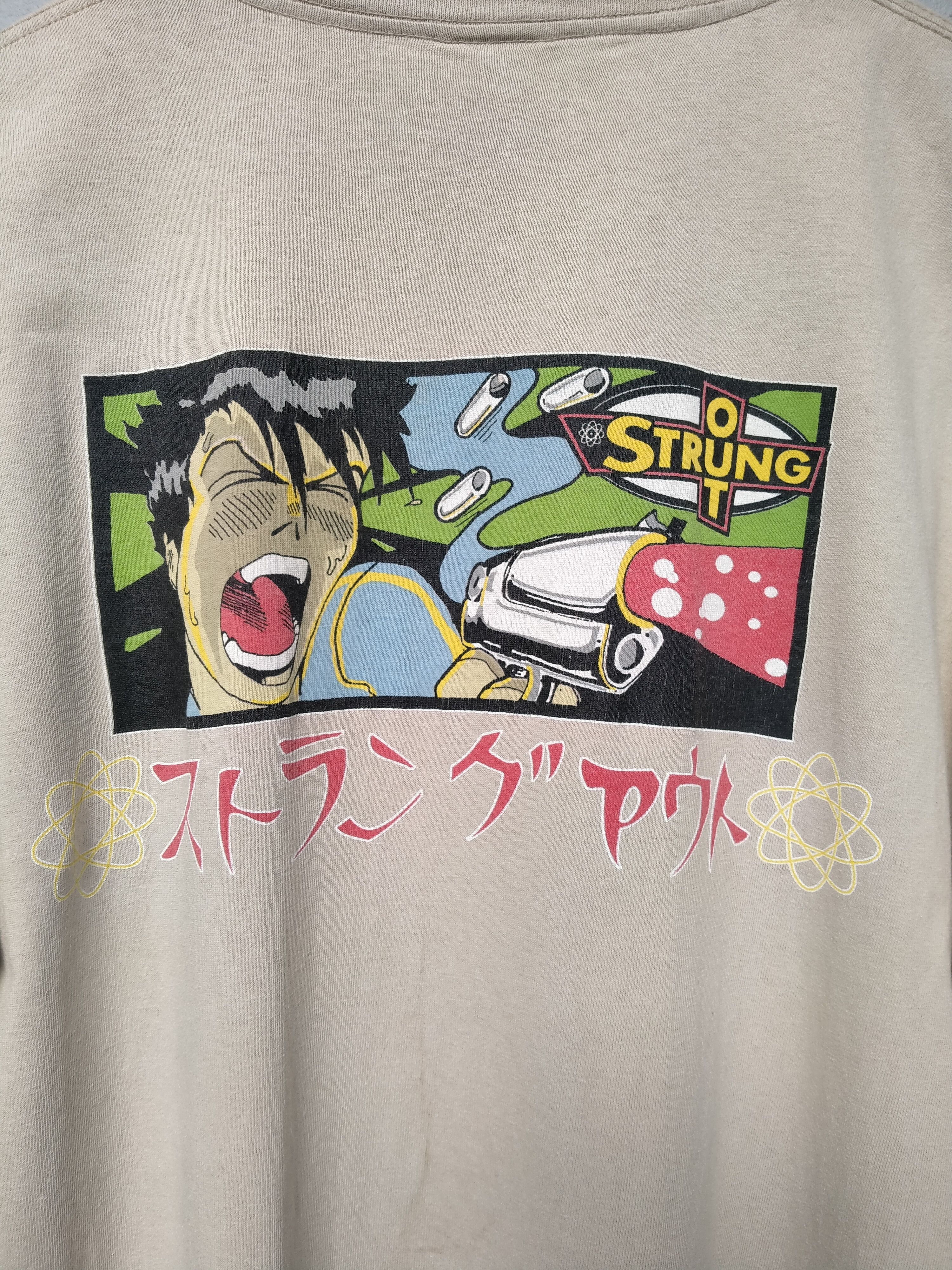 Band Tees Vintage 90s Band Strung Out X Freshjive American Punk Rock Size US XL / EU 56 / 4 - 4 Thumbnail