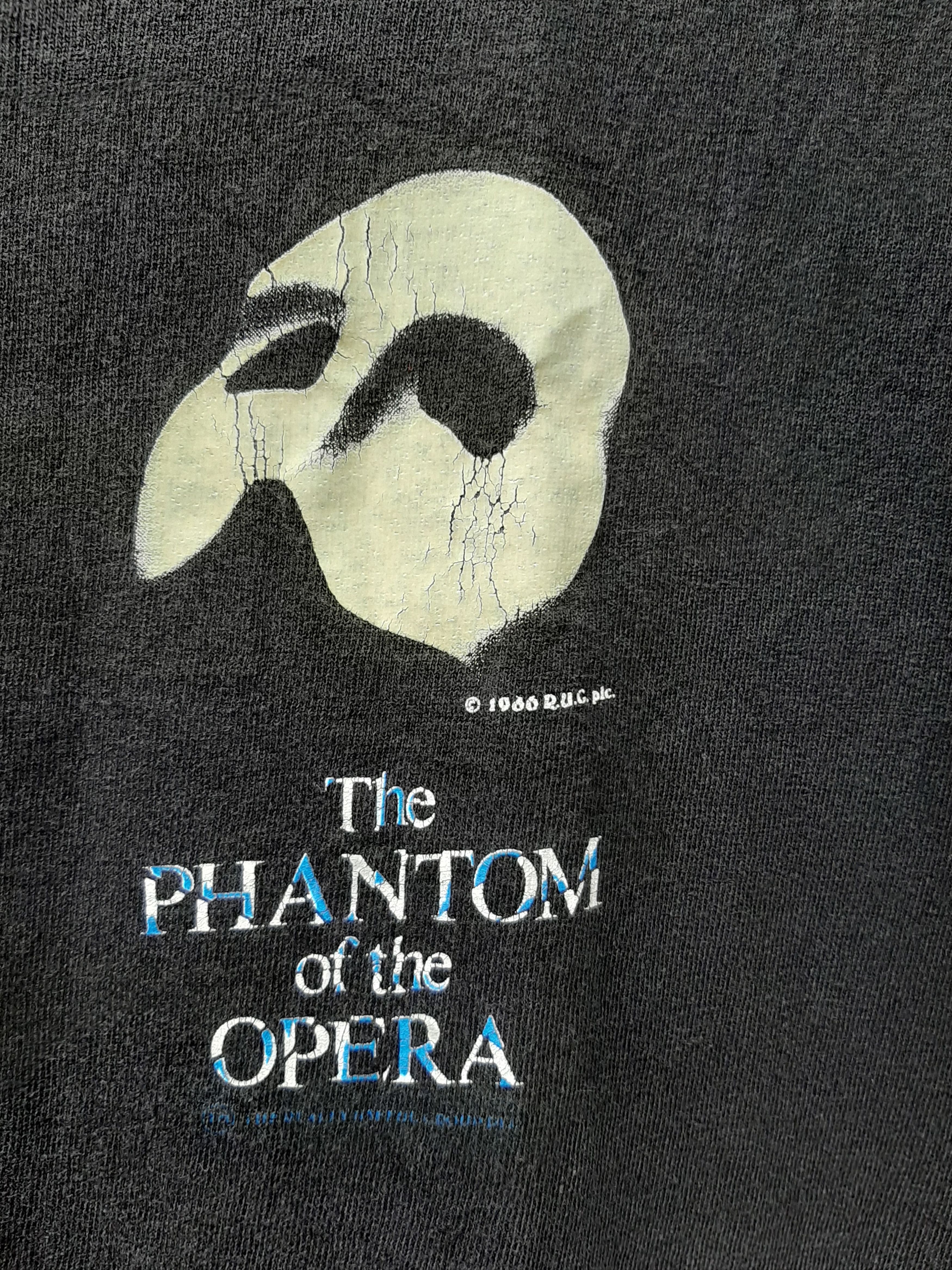 Band Tees Vintage 1986 Phantom Of The Opera Size US L / EU 52-54 / 3 - 3 Thumbnail