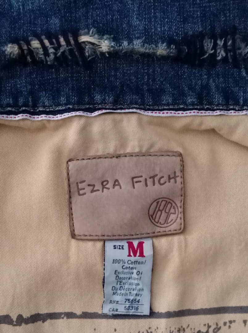 Other Ezra Fitch Nice Distressed Design Denim Jackets Size US M / EU 48-50 / 2 - 7 Thumbnail