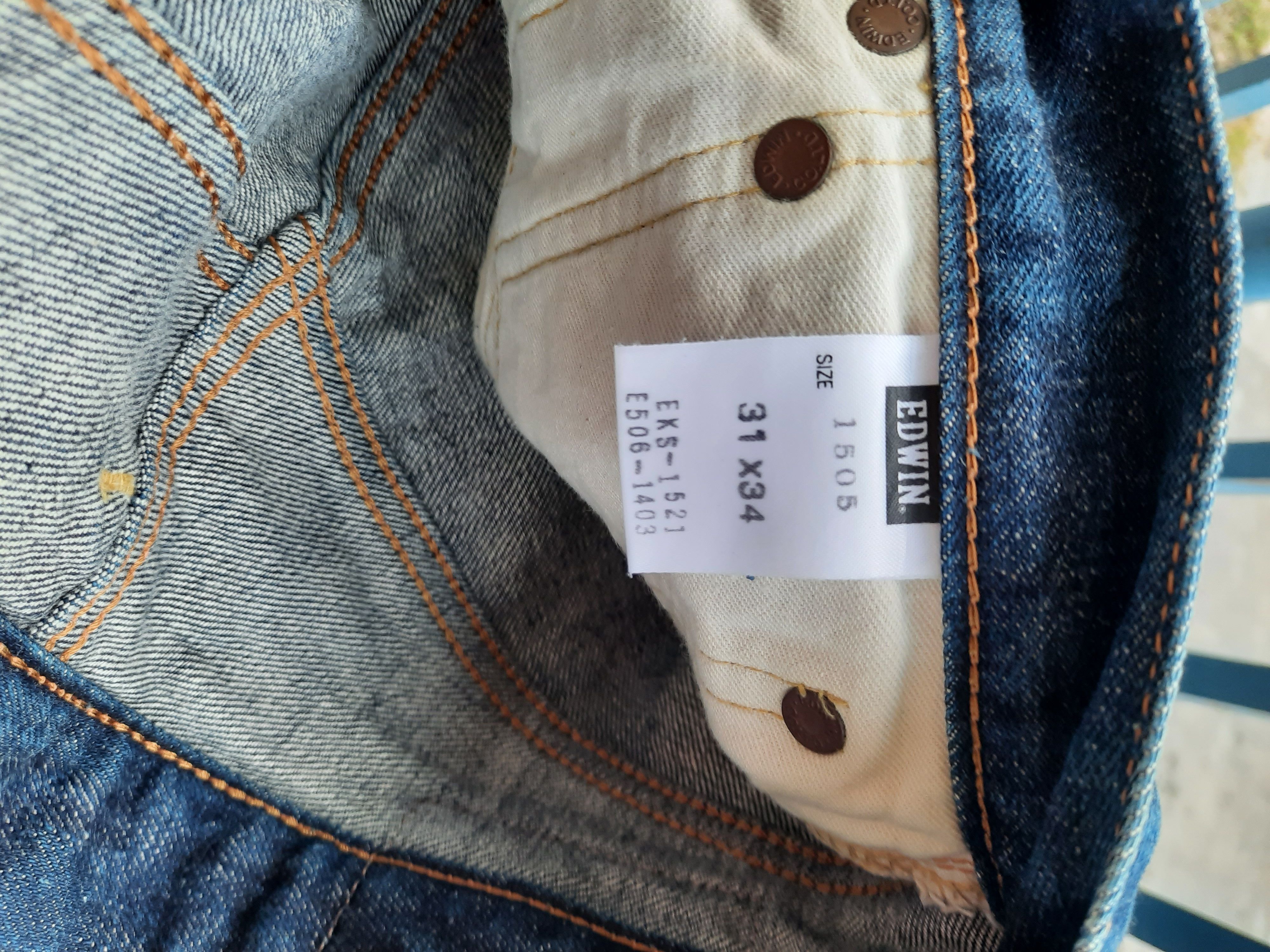 Edwin × Japanese Brand Edwin 505 Selvedge Denim Size US 31 - 6 Thumbnail