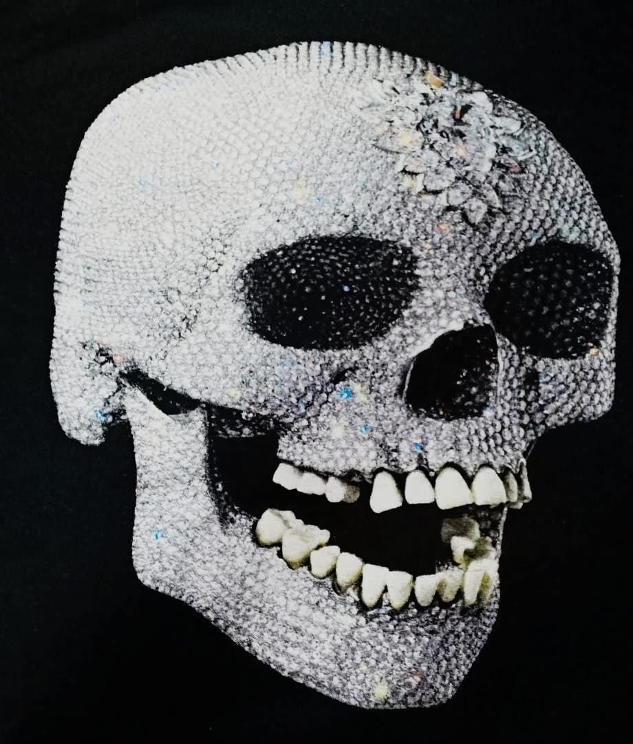 Japanese Brand Damien Hirst 2007 The Diamond Skull Size US M / EU 48-50 / 2 - 2 Thumbnail