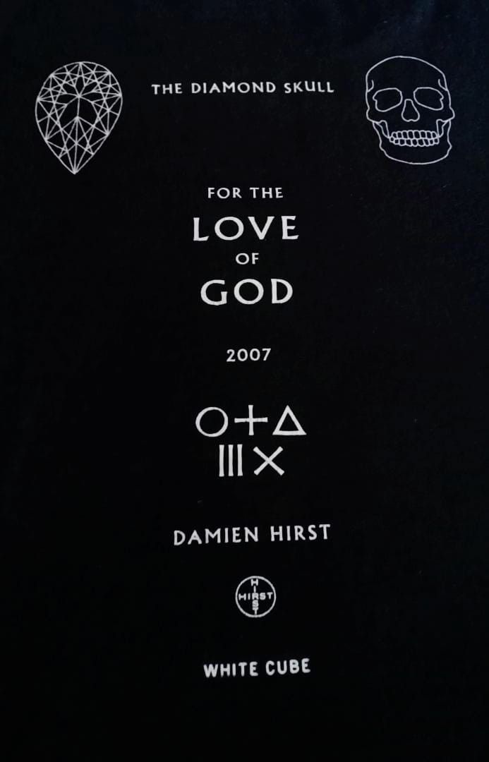 Japanese Brand Damien Hirst 2007 The Diamond Skull Size US M / EU 48-50 / 2 - 4 Thumbnail