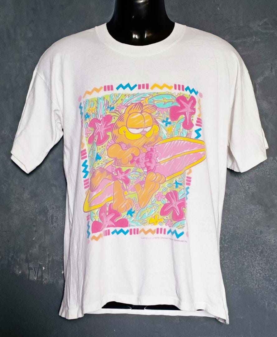 Cartoon Network × Vintage Vintage 70s Garfiled Tee Size US M / EU 48-50 / 2 - 2 Thumbnail