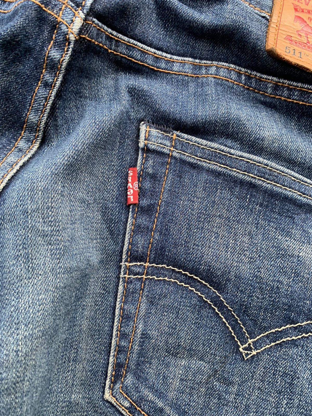 Levi's Vintage Clothing Levis 511 Faded Wash Denim Size US 34 / EU 50 - 11 Thumbnail