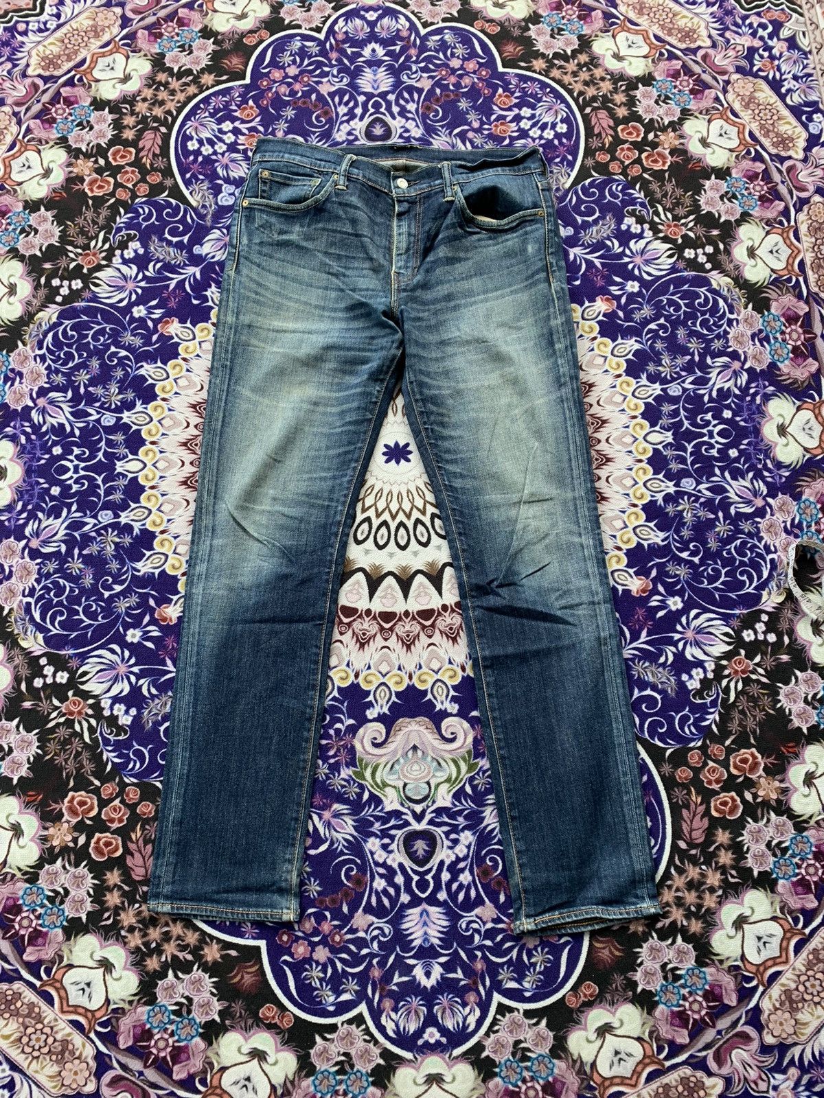 Levi's Vintage Clothing Levis 511 Faded Wash Denim Size US 34 / EU 50 - 1 Thumbnail