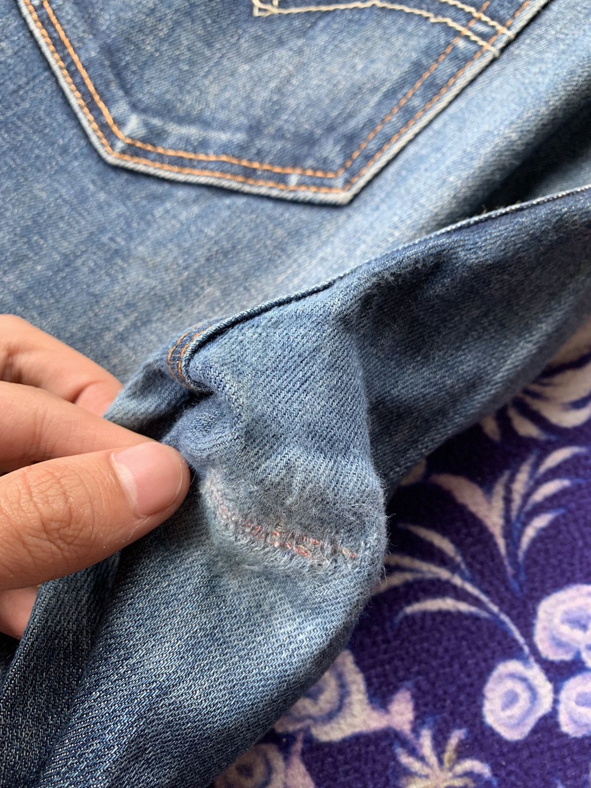 Levi's Vintage Clothing Levis 511 Faded Wash Denim Size US 34 / EU 50 - 13 Thumbnail
