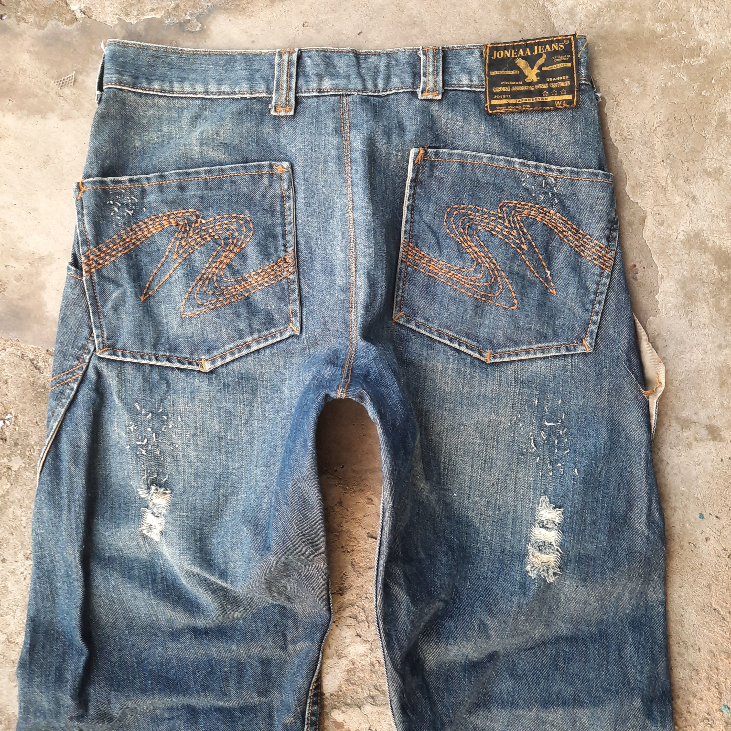Japanese Brand Joneaa Japanese Design Big Pocket Nice Design Size US 34 / EU 50 - 4 Thumbnail