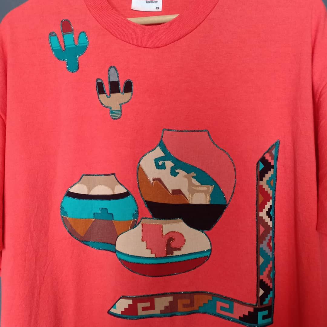 Vintage Vintage Art T-Shirt Size US XL / EU 56 / 4 - 2 Thumbnail