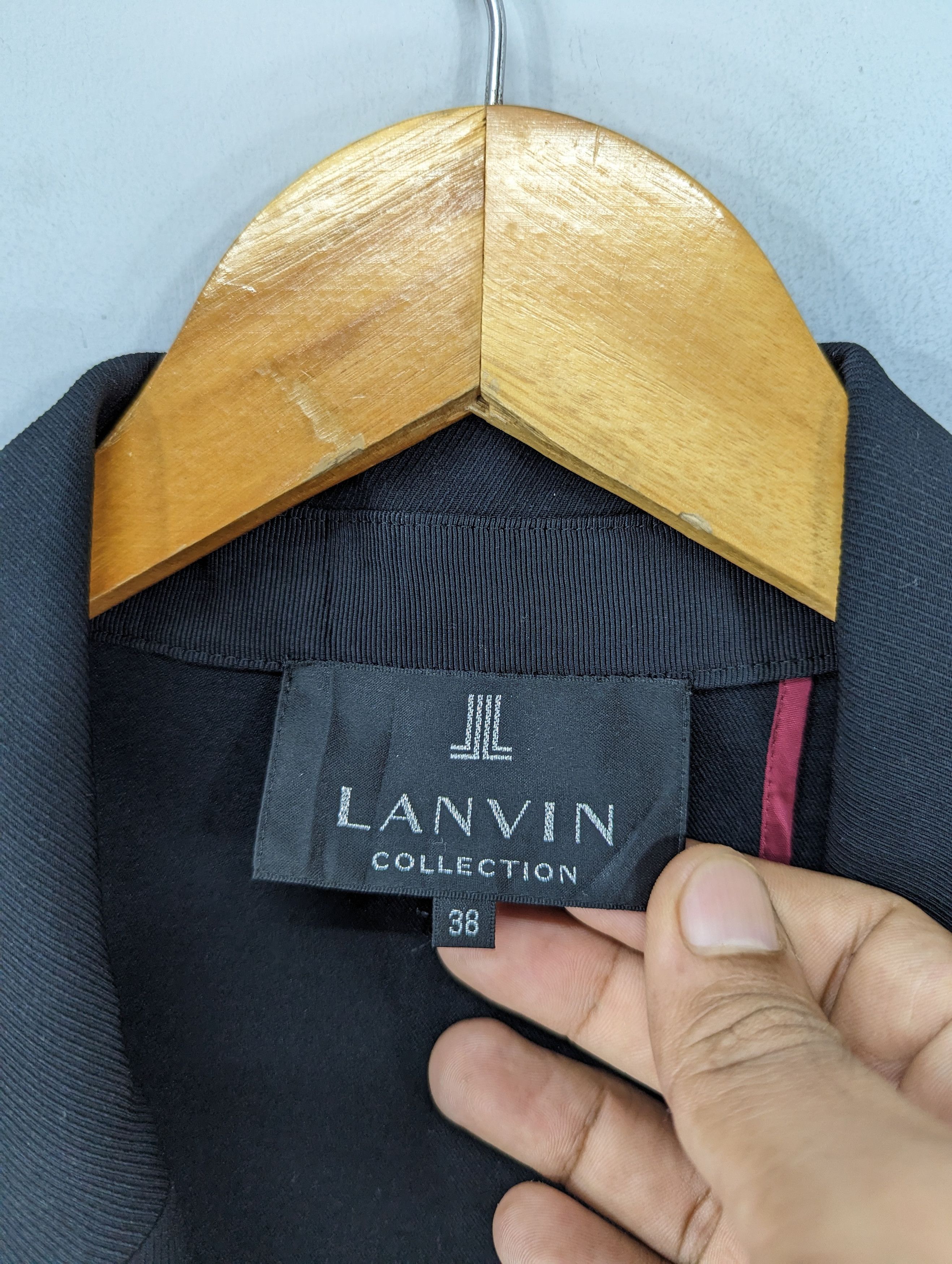 Lancel 🔥RARE🔥Lanvin Collection Vest Jacket Size M / US 6-8 / IT 42-44 - 6 Thumbnail