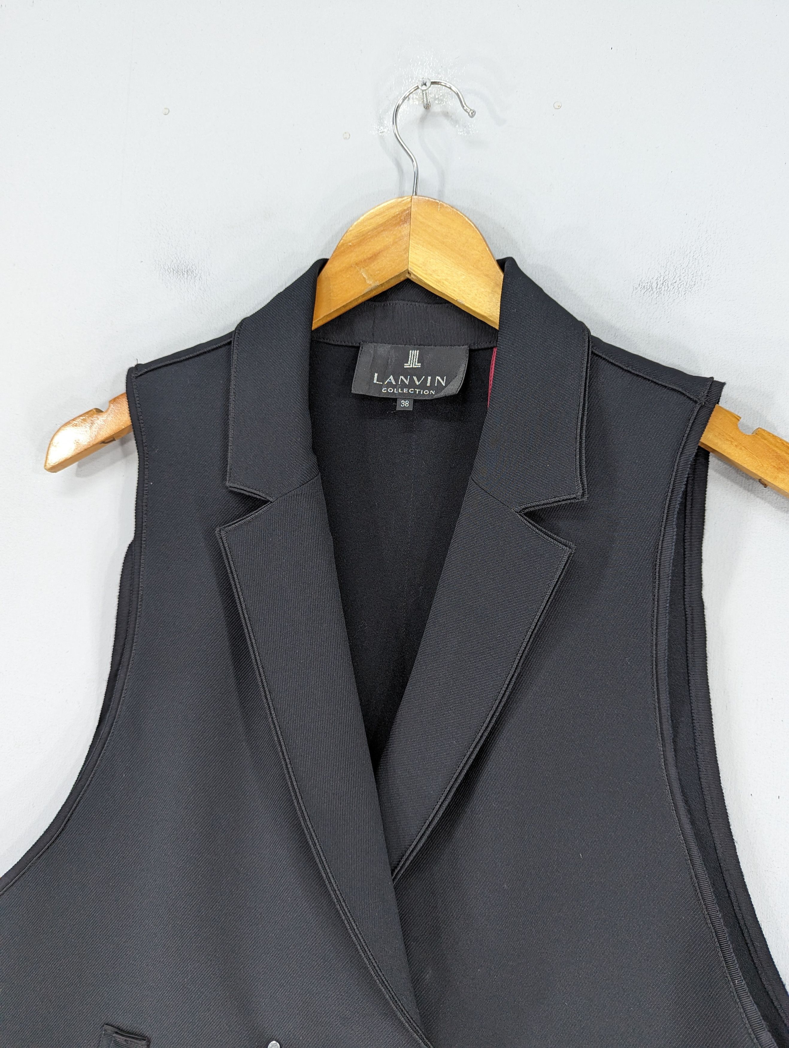 Lancel 🔥RARE🔥Lanvin Collection Vest Jacket Size M / US 6-8 / IT 42-44 - 2 Thumbnail