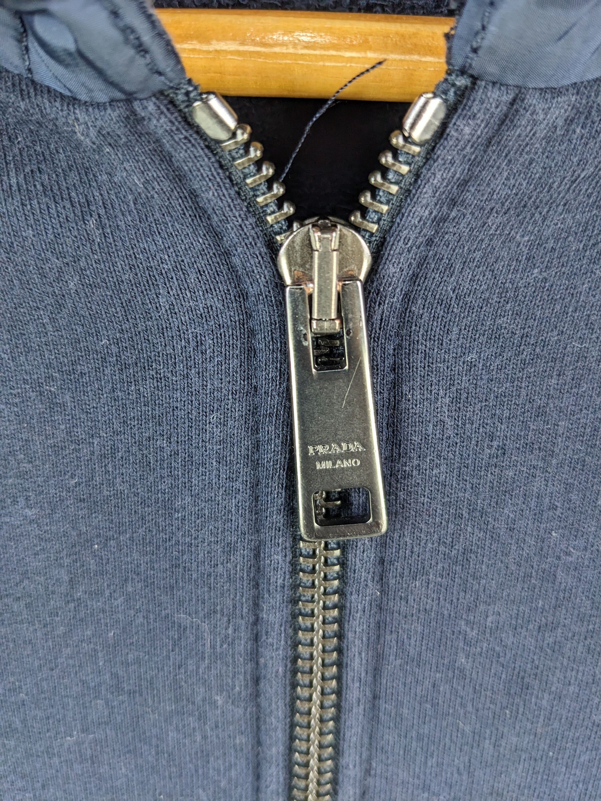Prada Prada Hoodie Jacket Sweater Plain Size US XS / EU 42 / 0 - 12 Thumbnail