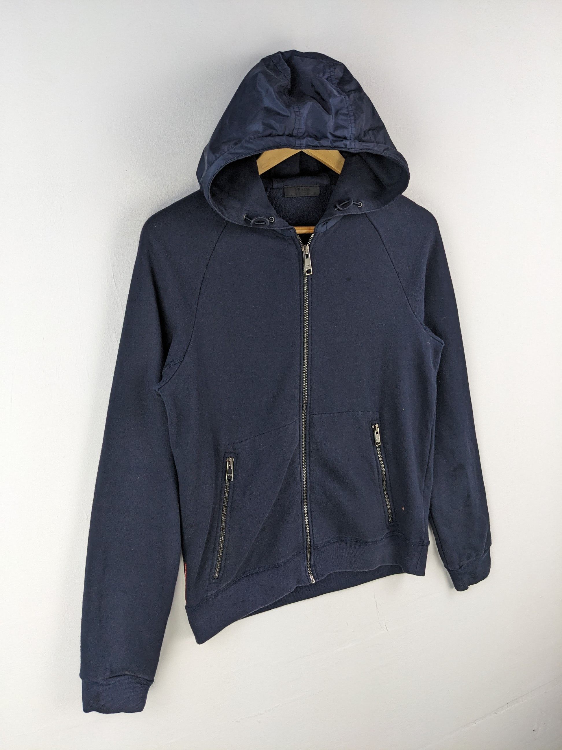 Prada Prada Hoodie Jacket Sweater Plain Size US XS / EU 42 / 0 - 8 Thumbnail
