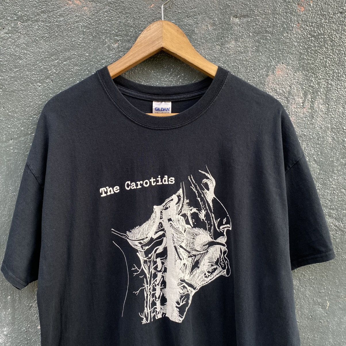 Band Tees Thrashed Faded Vintage Y2K The Carotids Punk ERD GRUNGE TEE Size US XL / EU 56 / 4 - 2 Thumbnail