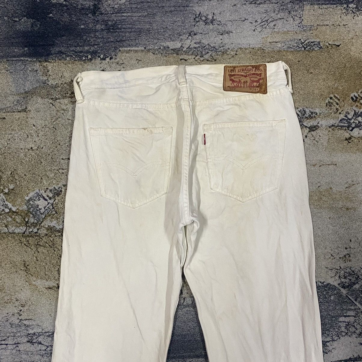 Levi's Dirty Rusty🔥 Vintage Levis 501 Button Fly Denim Jeans Size US 31 - 14 Thumbnail