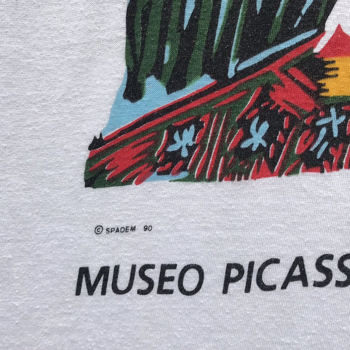 Vintage 90s Vintage Picasso Shirt Museo Picasso Barcelona. Size US S / EU 44-46 / 1 - 7 Thumbnail