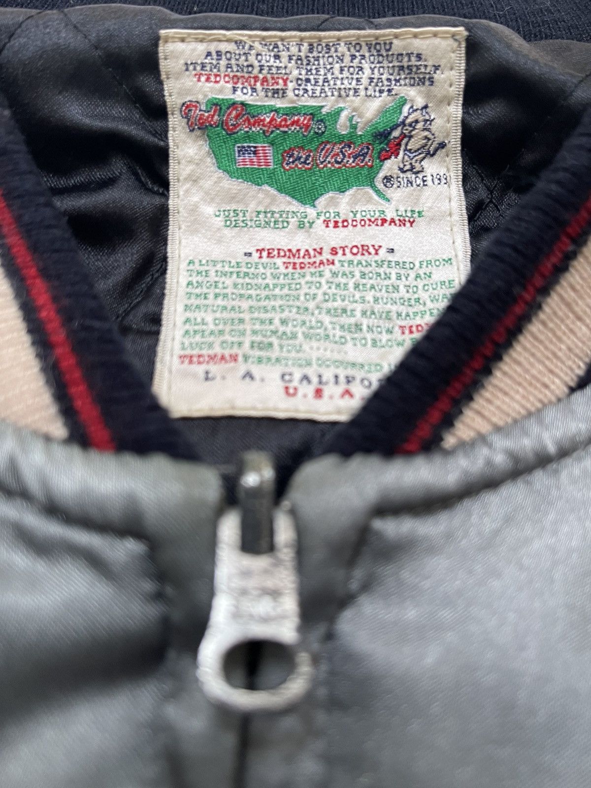 Tedman Vintage Tedman Company Sukajan Souvenier Satin jacket Size US L / EU 52-54 / 3 - 14 Thumbnail