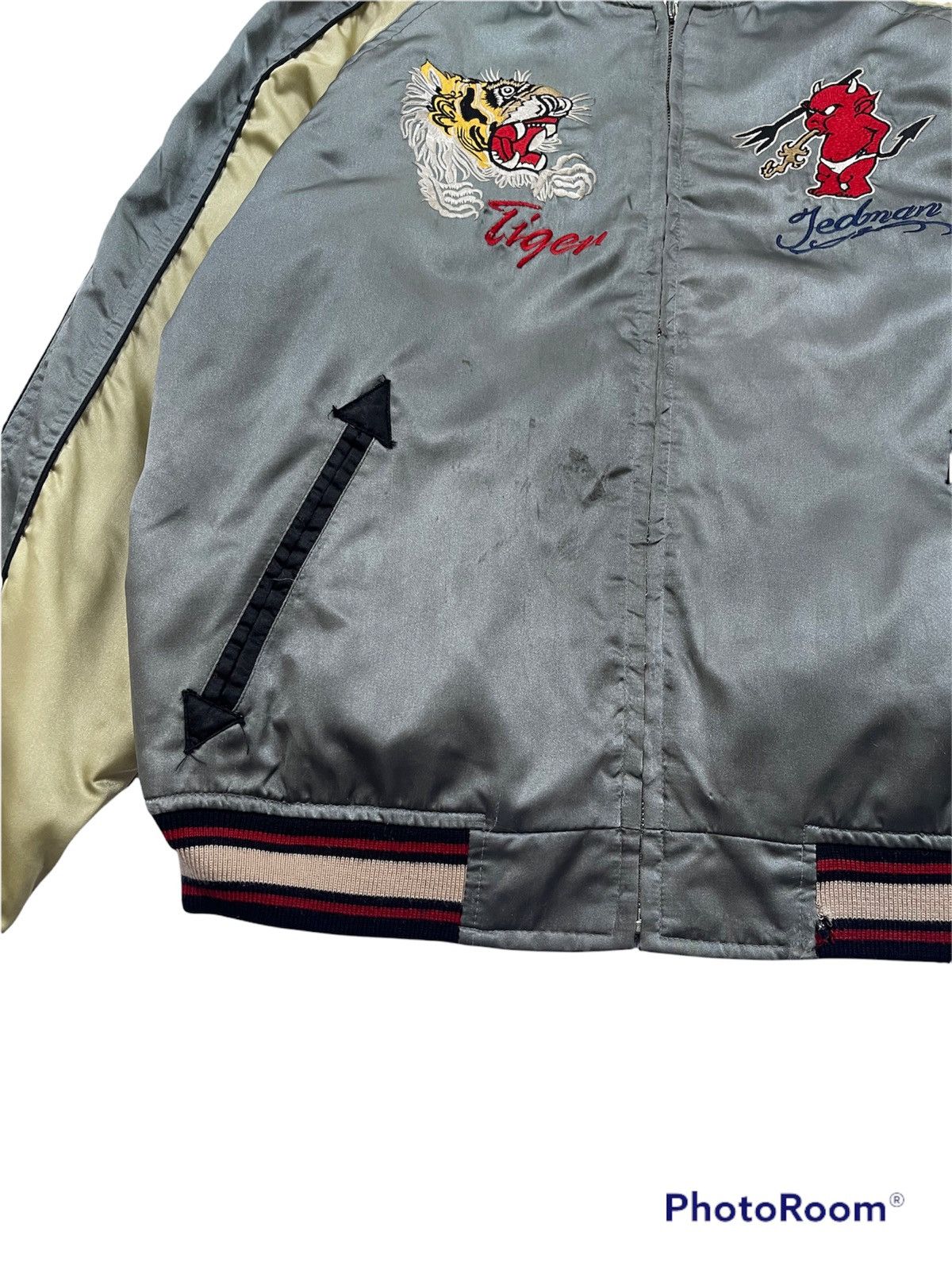 Tedman Vintage Tedman Company Sukajan Souvenier Satin jacket Size US L / EU 52-54 / 3 - 8 Thumbnail