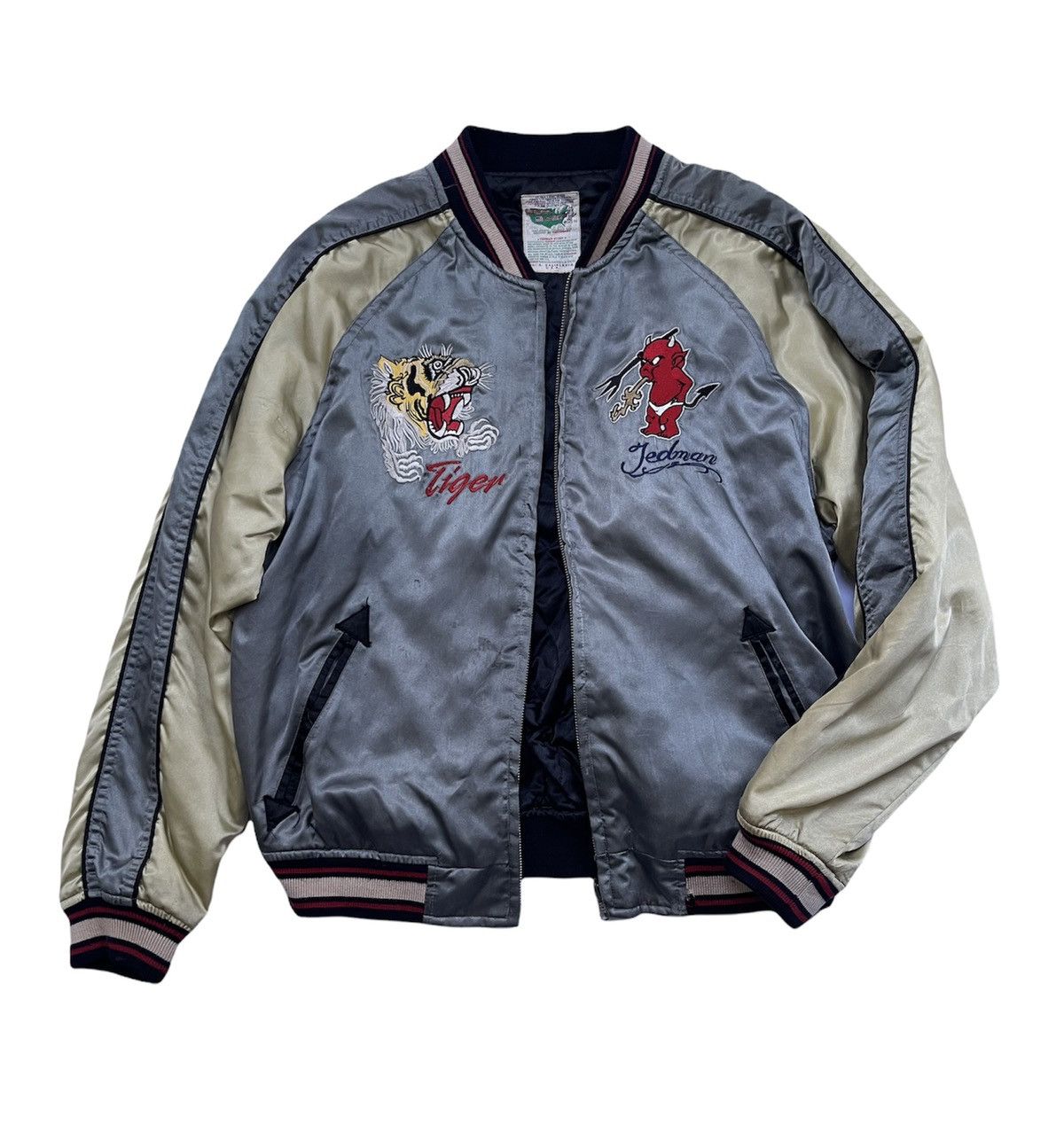 Tedman Vintage Tedman Company Sukajan Souvenier Satin jacket Size US L / EU 52-54 / 3 - 3 Thumbnail