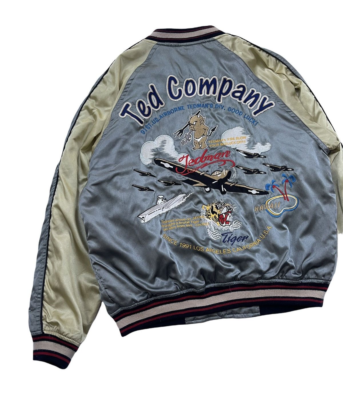 Tedman Vintage Tedman Company Sukajan Souvenier Satin jacket Size US L / EU 52-54 / 3 - 4 Thumbnail