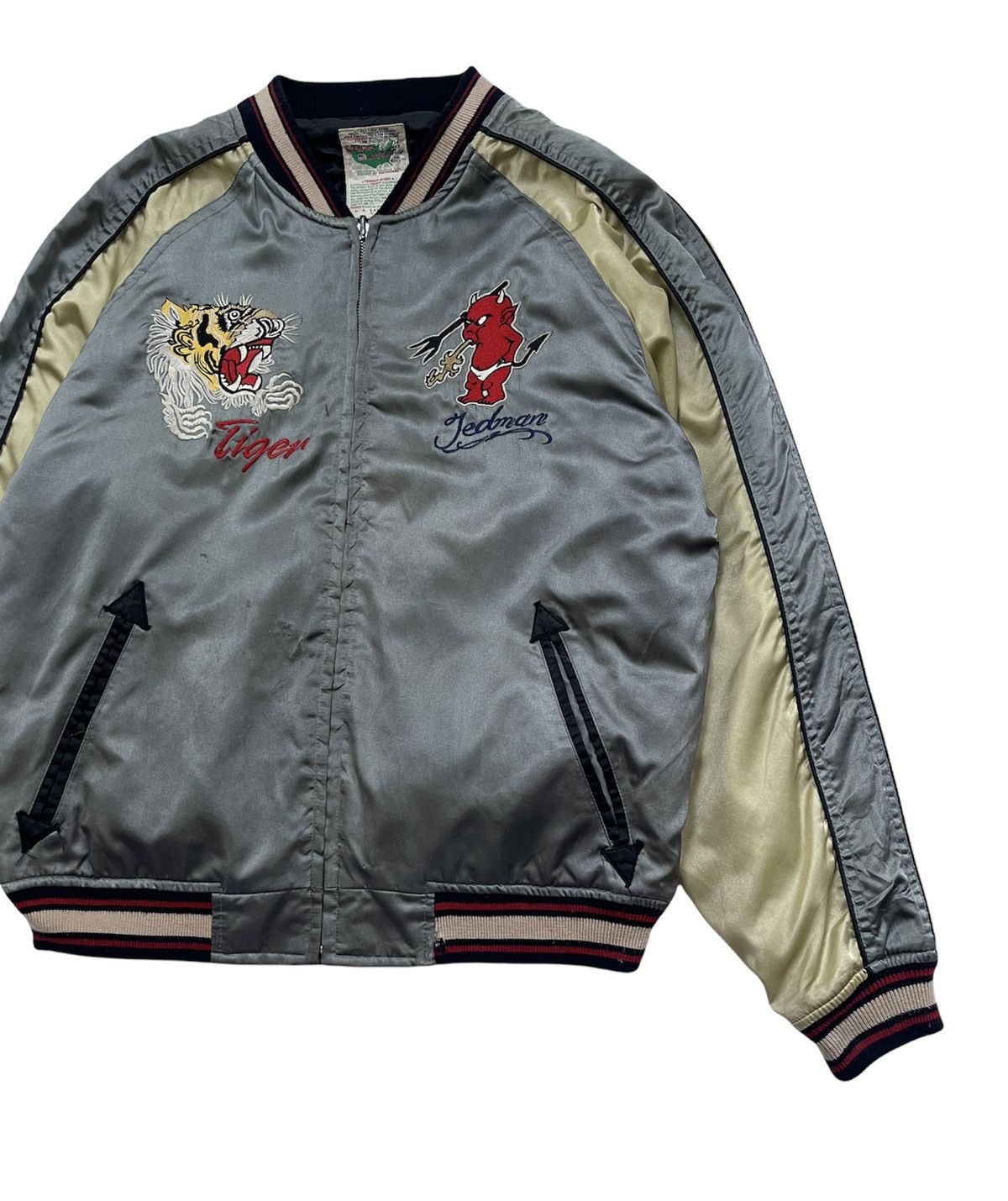 Tedman Vintage Tedman Company Sukajan Souvenier Satin jacket Size US L / EU 52-54 / 3 - 6 Thumbnail