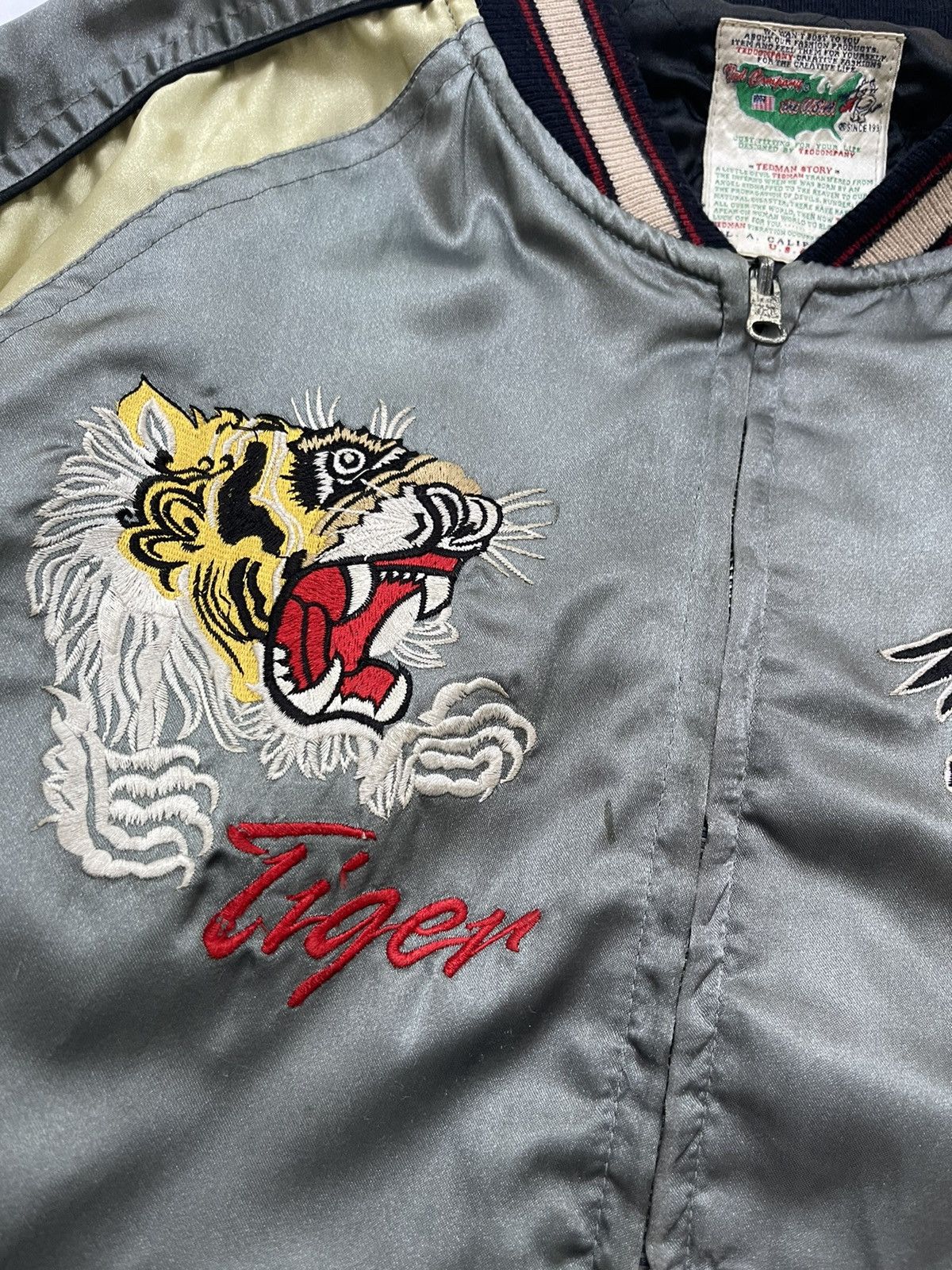 Tedman Vintage Tedman Company Sukajan Souvenier Satin jacket Size US L / EU 52-54 / 3 - 10 Thumbnail