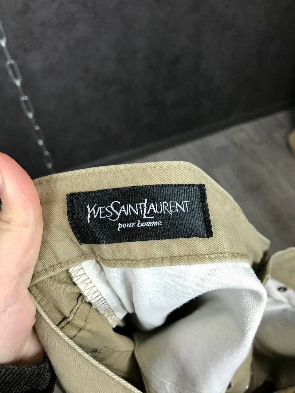 Yves Saint Laurent YSL Yves Saint Laurent luxury streetwear pants Size US 30 / EU 46 - 5 Thumbnail