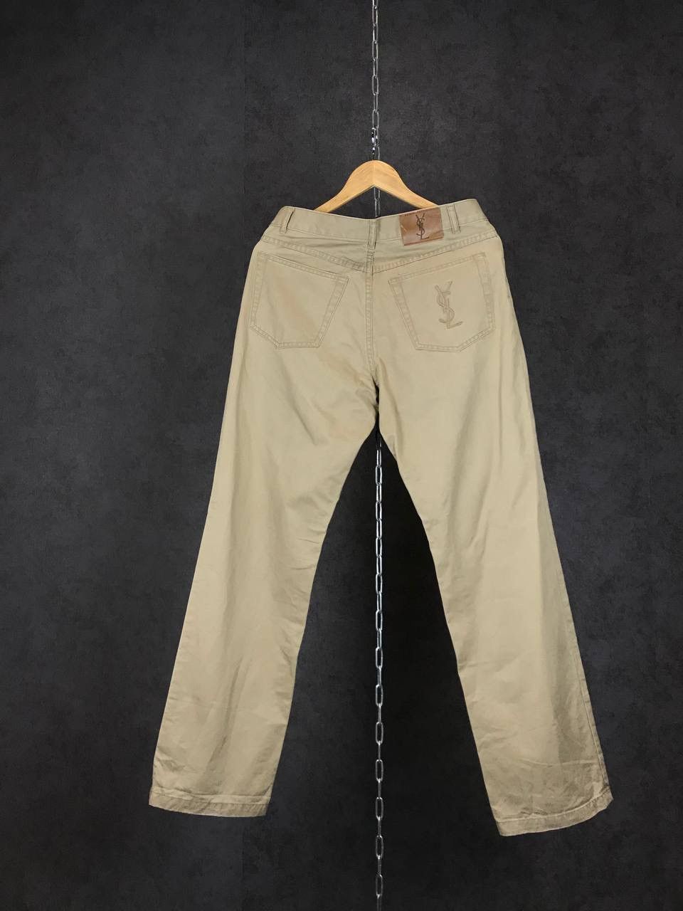 Yves Saint Laurent YSL Yves Saint Laurent luxury streetwear pants Size US 30 / EU 46 - 1 Thumbnail