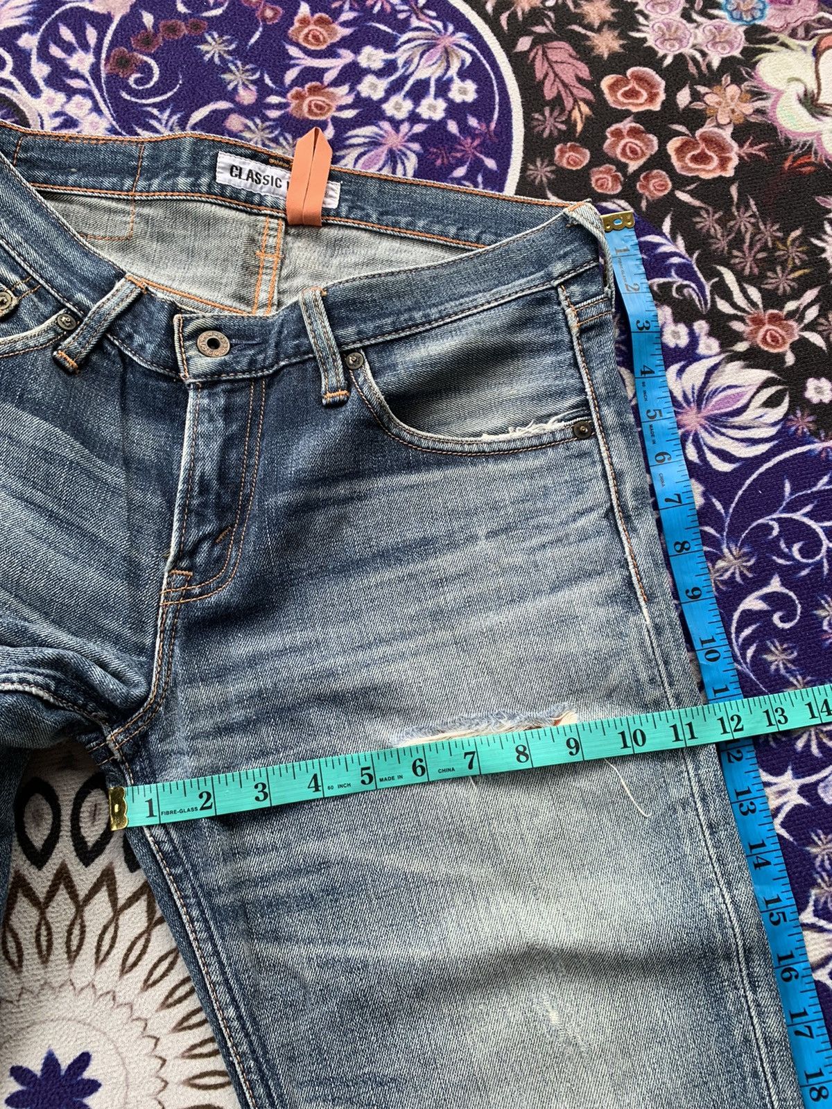 Levi's Vintage Clothing Levis 502 Faded Distressed Denim Size US 33 - 17 Thumbnail