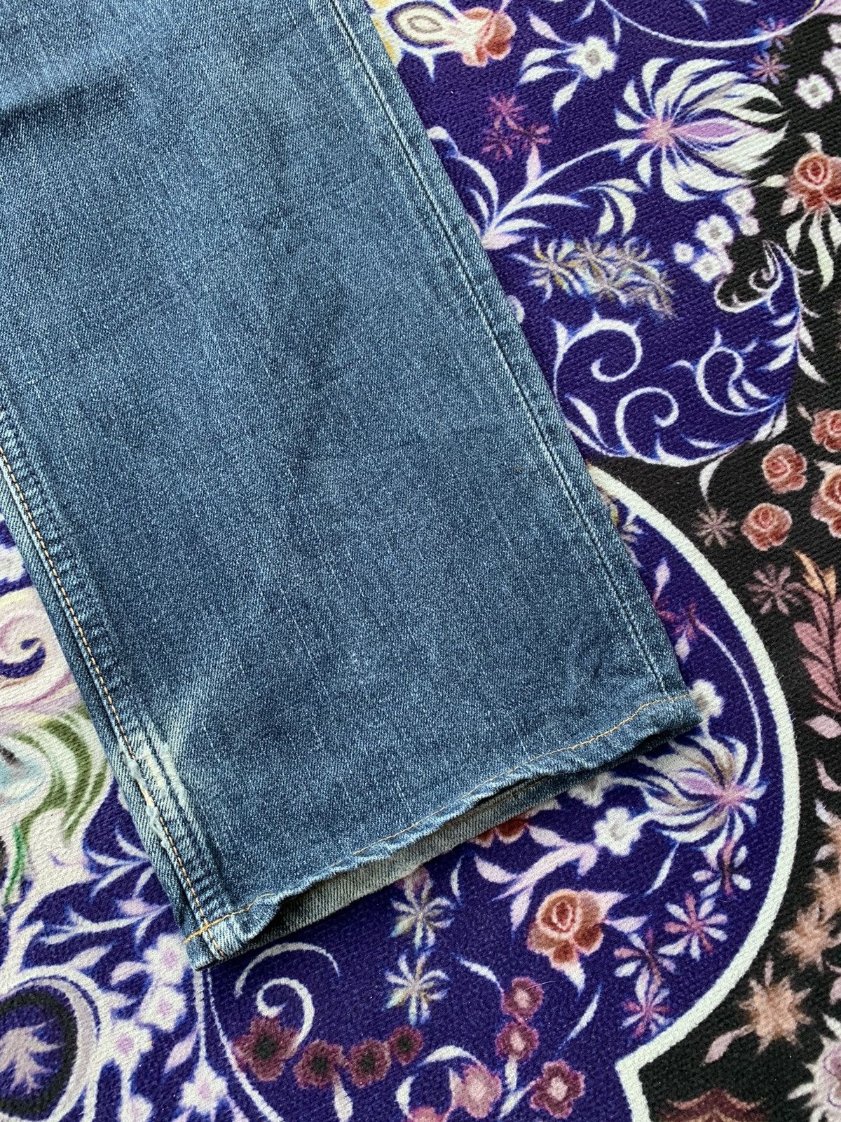 Levi's Vintage Clothing Levis 502 Faded Distressed Denim Size US 33 - 3 Thumbnail