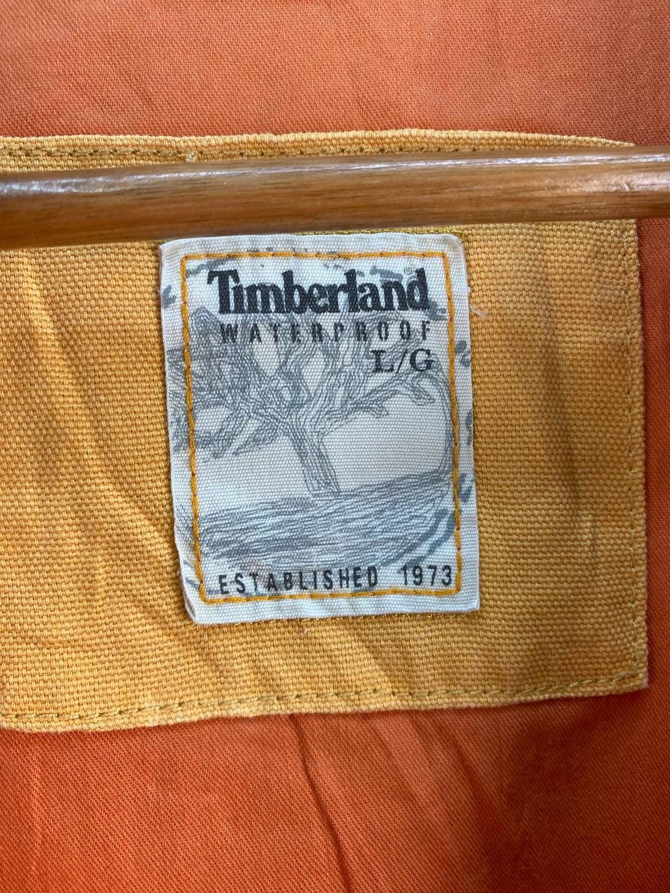 Timberland Vintage Timberland Jacket Sunfaded Orange Size US L / EU 52-54 / 3 - 4 Thumbnail