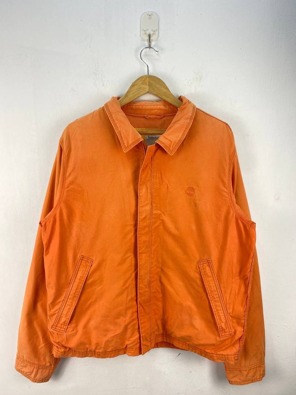 Timberland Vintage Timberland Jacket Sunfaded Orange Size US L / EU 52-54 / 3 - 3 Thumbnail