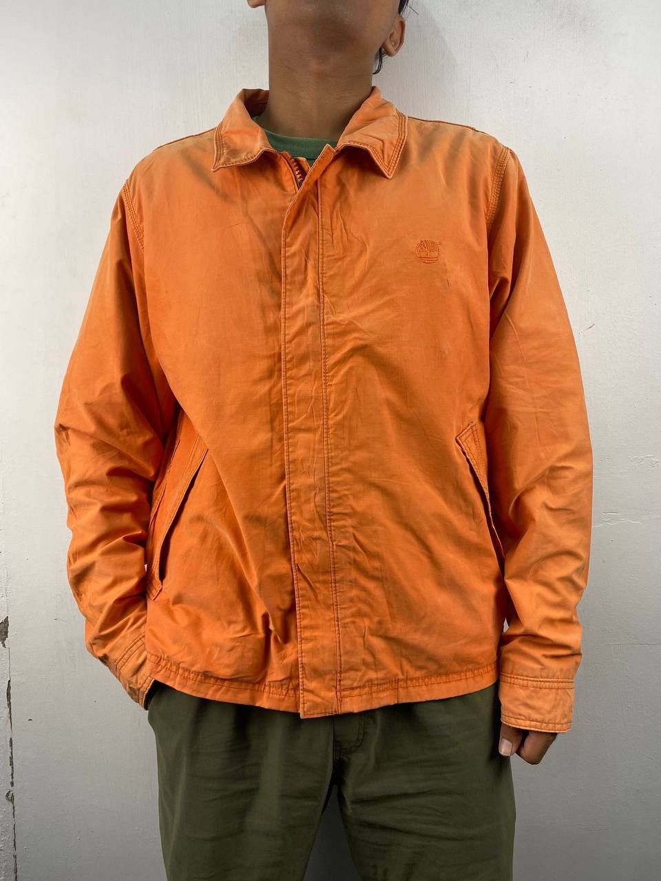 Timberland Vintage Timberland Jacket Sunfaded Orange Size US L / EU 52-54 / 3 - 1 Thumbnail